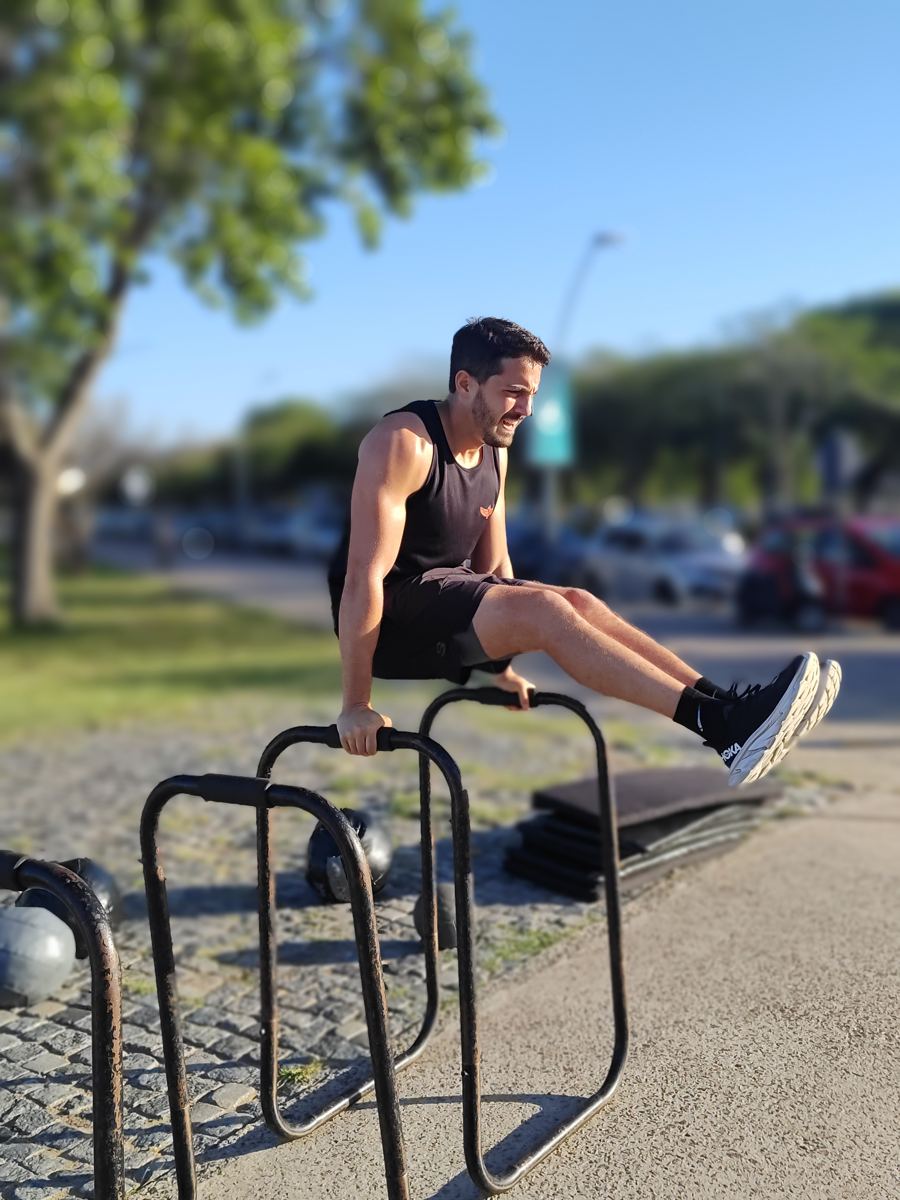Dominadas al aire libre